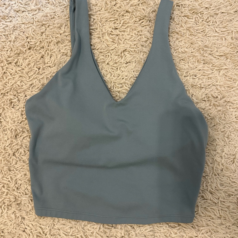 Blue Sports Bra